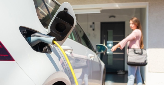 EV Charger station at home
