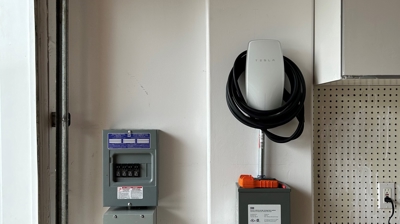 Tesla Charger & Load Shedding Device in Bakersfield Photo
